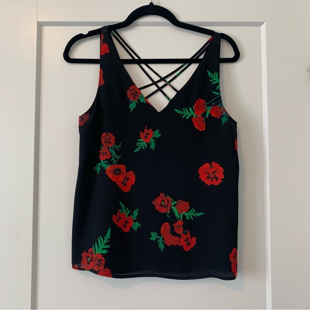 Express strappy back tank